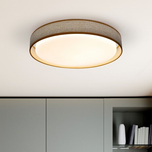 Brilagi - LED Stmievateľné stropné svietidlo KIANIA LED/48W/230V 3000-6500K + DO