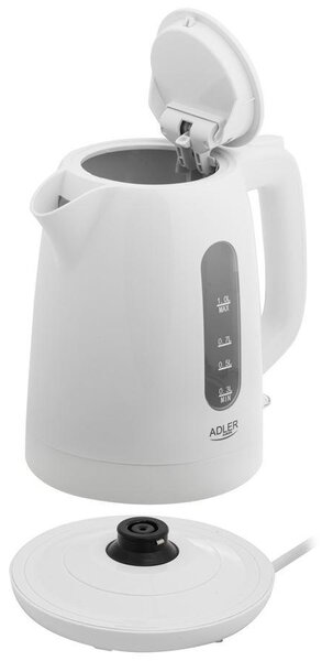 Adler AD1380W - Rýchlovarná kanvica 1l biela