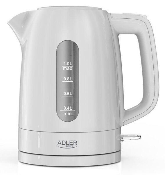 Adler AD1380W - Rýchlovarná kanvica 1l biela