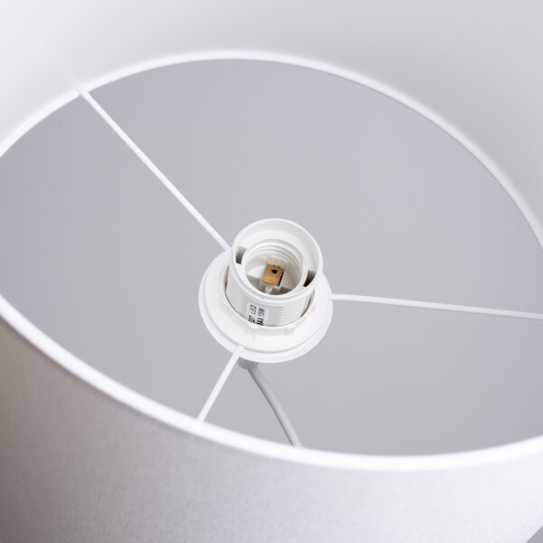 Sollux SL.1403 - Luster na lanku NOVA 1xE27/15W/230V pr. 30 cm biela