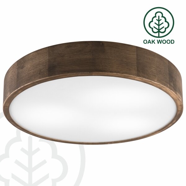 Brilagi - LED Stropné svietidlo CARVALHO 3xE27/60W/230V dub orech pr. 47 cm