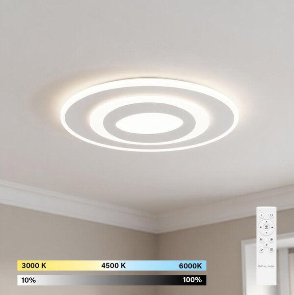 Brilagi - LED stmievateľné stropné svietidlo MODERN LED/45W/230V 3000-6000K + DO