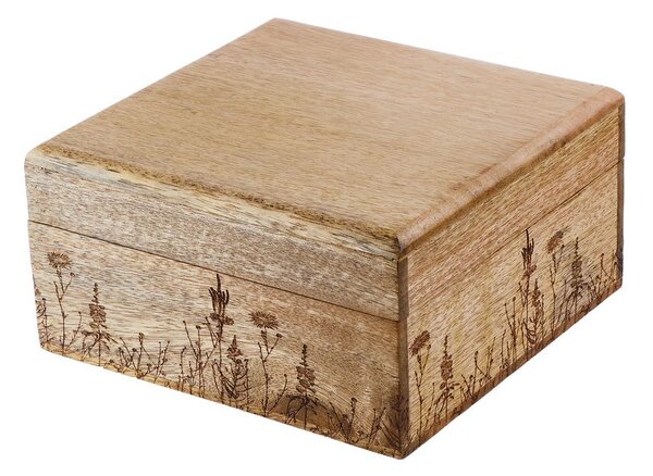 FLOWER BOX Štvorcová truhla 17 x 17 cm