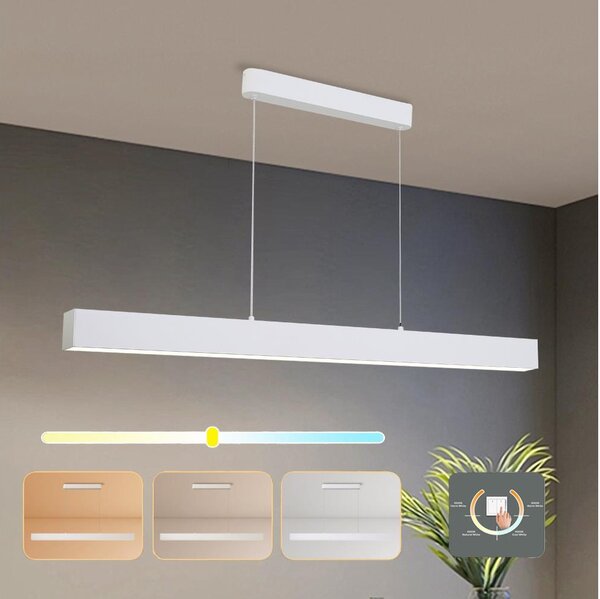 Brilagi - LED Luster na lanku SLEEKLINE LED/40W/230V 3000/4500/6000K biela