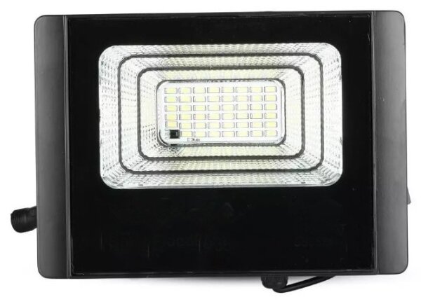 LED Stmievateľný solárny reflektor LED/12W/3,2V 6000K IP65 + diaľkové ovládanie