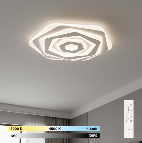Brilagi - LED Stmievateľné stropné svietidlo MODERN LED/85W/230V 3000-6000K + DO