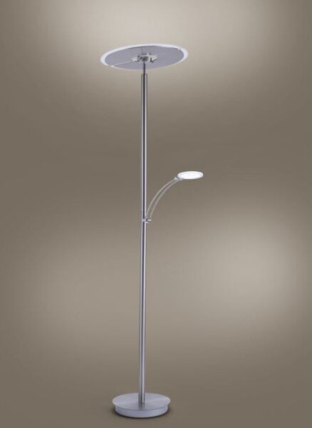 Paul Neuhaus 673-55- stmievateľná LED stojacia lampa ARTUR 2xLED/21W/230V+LED/6W