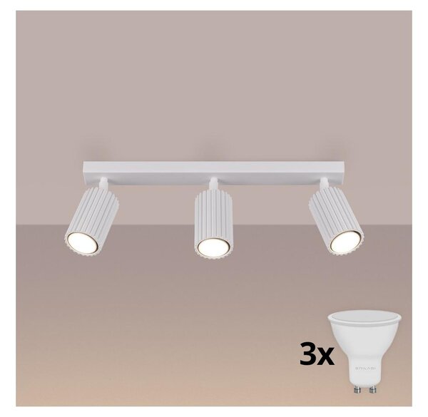 Brilagi - LED bodové svietidlo CRESTO 3xGU10/10W/230V biela