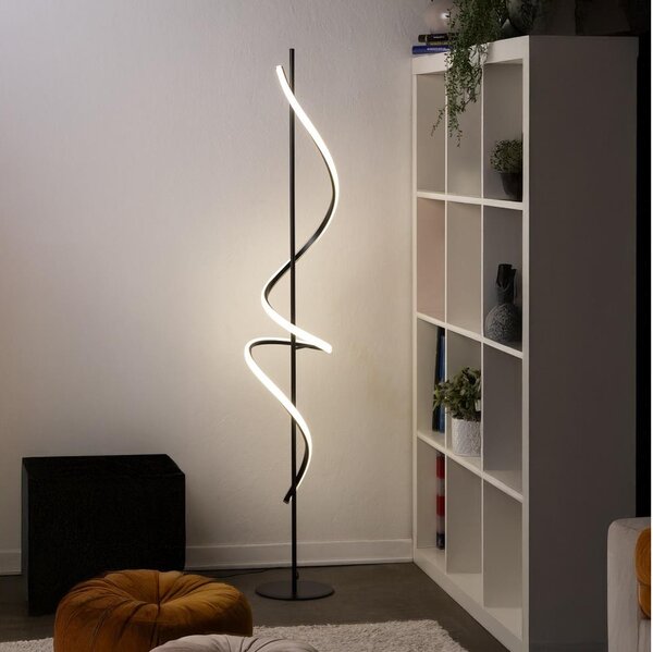 ONLI - LED Stojacia lampa TWIST LED/24W/230V 4000K čierna