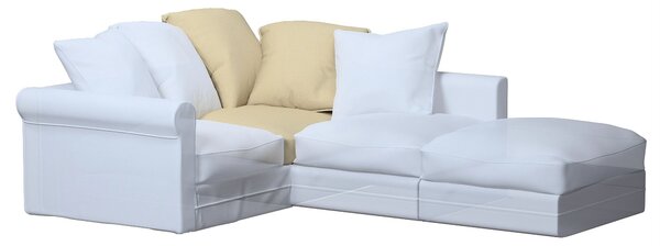 Poťah rohovej časti Grönlid farba produktu zelená látka zapletaná