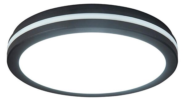 Prezent 70334 - vonkajšie stmievateľné stropné LED svietidlo GARDEN LED/20W/230V IP65 čierne