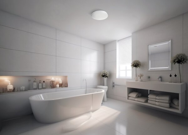 Kanlux 39742 - LED kúpeľňové stropné svietidlo ENELO LED/24W/230V priemer 38 cm IP44