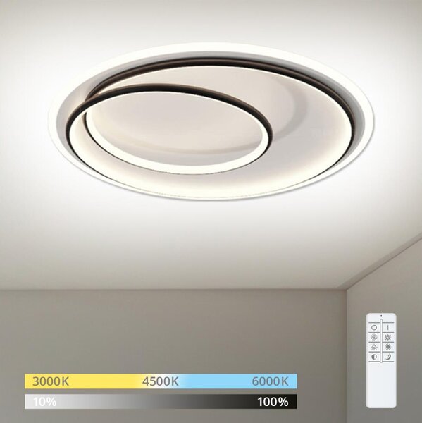 Brilagi - LED Stmievateľné stropné svietidlo FLARE LED/38W/230V 3000-6000K + DO