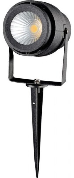 LED Vonkajšia lampa LED/12W/100-240V IP65 čierna - zelené svetlo