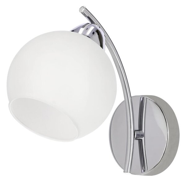 Nástenná lampa AMOS 1xE27/40W/230V lesklý chróm