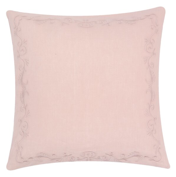 Ružový povlak na vankúš French Flower pink - 50 * 50 cm