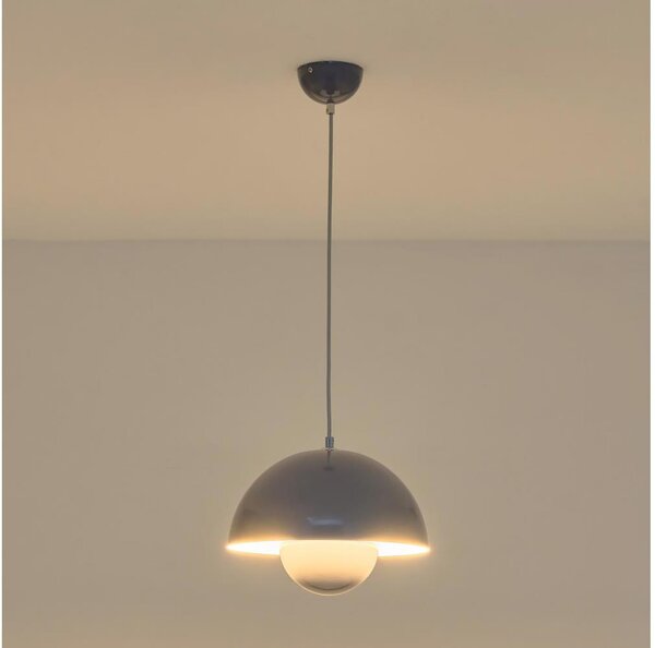 Luster na lane JARDEN 1xE27/15W/230V sivý