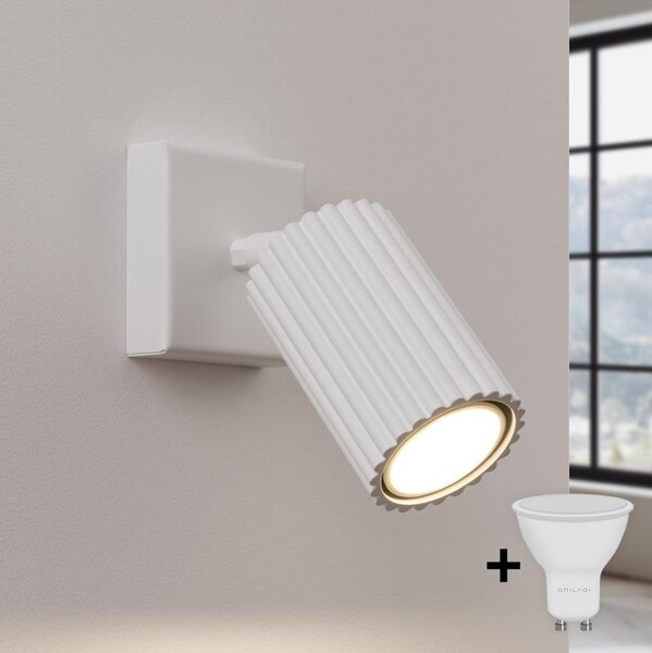 Brilagi - LED nástenné bodové svietidlo CRESTO 1xGU10/10W/230V biele