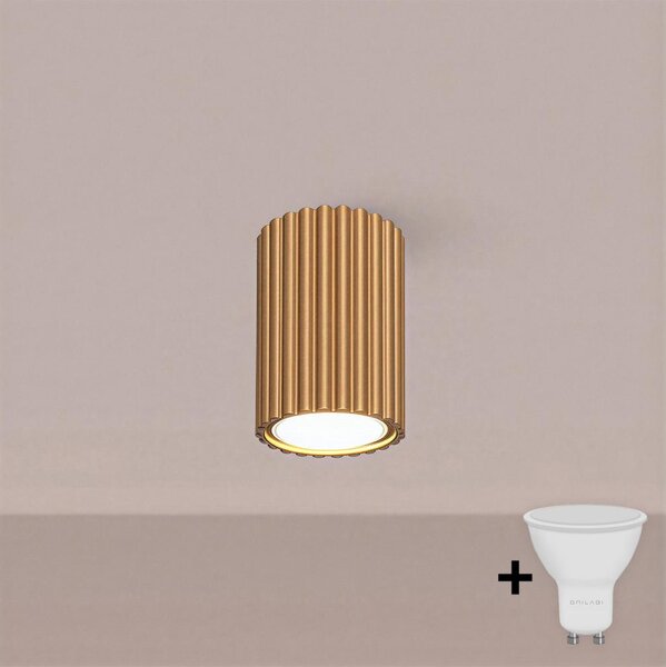 Brilagi - LED bodové svietidlo CRESTO 1xGU10/10W/230V 10 cm zlaté