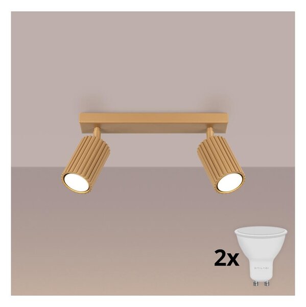 Brilagi - LED bodové svietidlo CRESTO 2xGU10/10W/230V zlaté