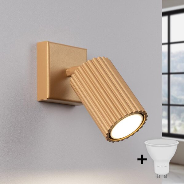 Brilagi - LED nástenné bodové svietidlo CRESTO 1xGU10/10W/230V zlatá