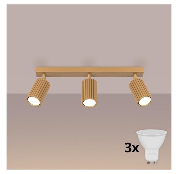 Brilagi - LED bodové svietidlo CRESTO 3xGU10/10W/230V zlaté
