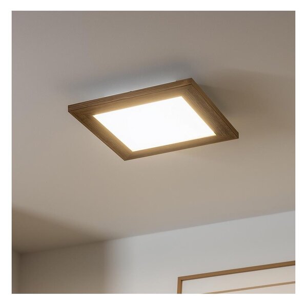 Brilagi - LED Stropné svietidlo SLIMFRAME WOOD LED/25W/230V 34x34 cm hnedá