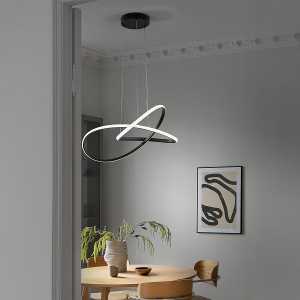 ONLI - LED Luster na lanku DAFNE LED/30W/230W 4000K čierna