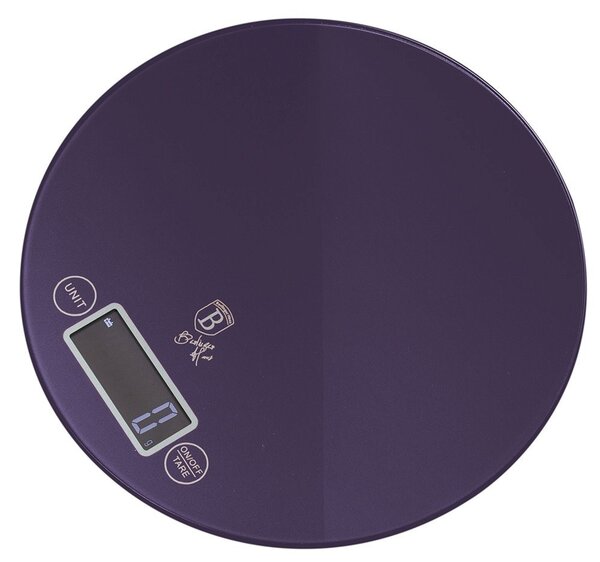 Váha kuchynská digitálna okrúhla 5 kg Purple Eclipse Collection