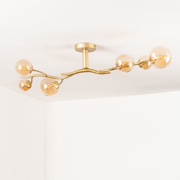 Brilagi - LED Prisadený luster MISTEL 6xG9/3W/230V zlatá