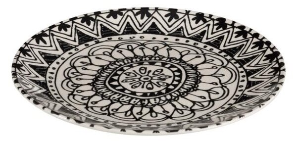 Dezertný tanier Mono Boho - Ø 20 * 2cm - J-Line by Jolipa