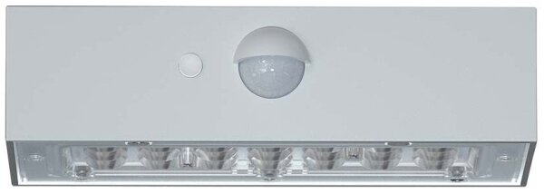 LED Solárne nástenné svietidlo so senzorom LED/3W/3,7V 3000K/4000K IP65 biela