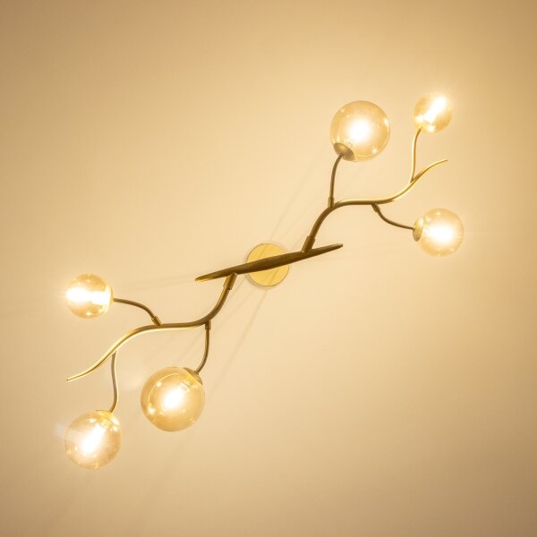 Brilagi - LED Luster na lanku MISTEL 6xG9/3W/230V zlatá