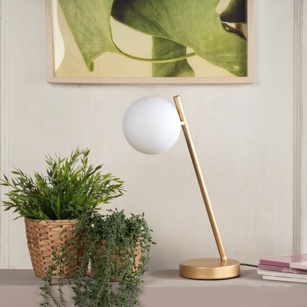 ONLI - Stolná lampa PALOMA 1xG9/10W/230V 38,5 cm zlatá