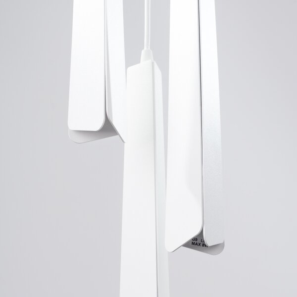 Sollux SL.1398 - Luster na lanku PRYSM 3xG9/8W/230V biela