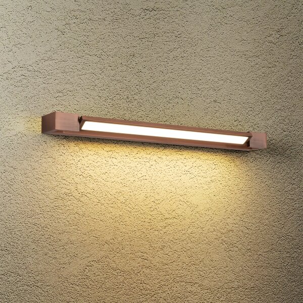 Brilagi-LED Kúpeľňové osvetlenie zrkadla AQUA LINE LED/18W/230V 60 cm IP44 bronz