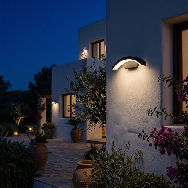 Brilagi - LED Vonkajšie nástenné svietidlo ARCELO LED/8W/230V IP54