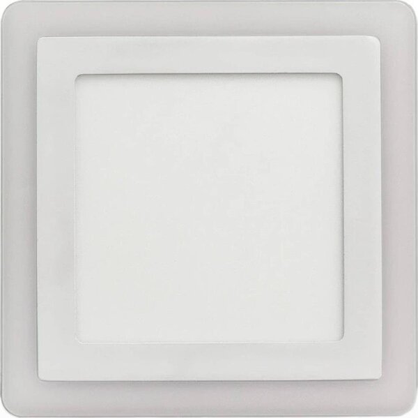 APLED -LED Kúpeľ. podhľadové svietidlo SQUARE DUO LED/16W/230V 19,5x19,5 cm biela