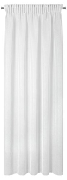 ZÁCLONA NA PÁSKE MARGO 140X270 CM BIELA