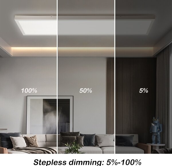 Brilagi-LED Stmievateľné kúpeľňové svietidlo FRAME SMART LED/50W/230V IP44 biele+DO
