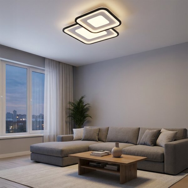 Brilagi - Stmievateľné stropné svietidlo TANDORA LED/49W/230V 3000-6000K + diaľkové ovládanie