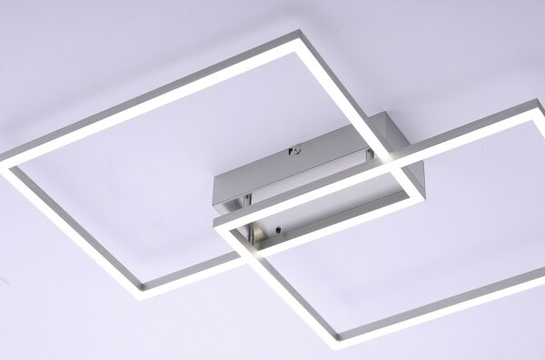 Leuchten Direkt 14018-55 - LED Stmievateľný prisadený luster IVEN 2xLED/15W/230V