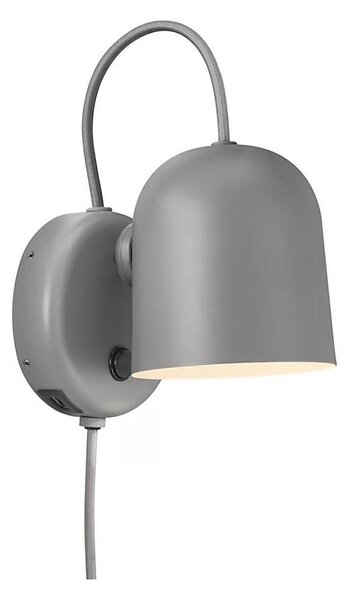 DFTP by Nordlux - Nástenné bodové svietidlo s USB portom ANGLE 1xGU10/25W/230V