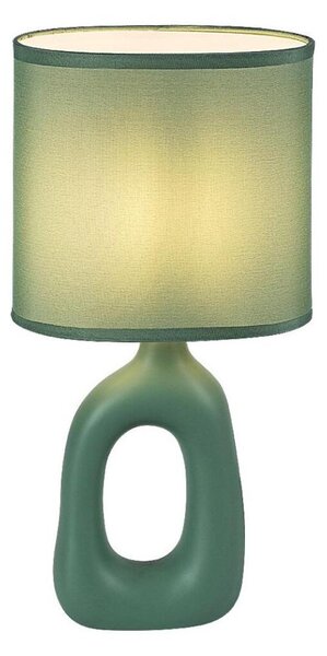 Rabalux 74071 - Stolná lampa SYLIRA 1xE14/40W/230V zelená