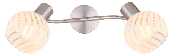 Globo 54025-2 - Bodové svietidlo WILLY 2xE27/40W/230V