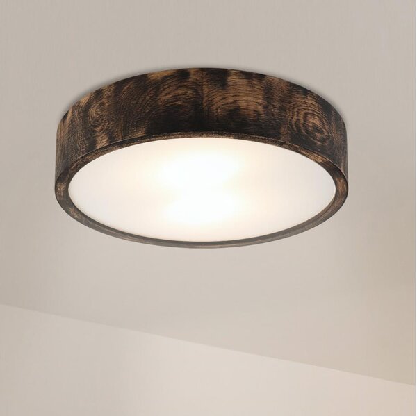 Brilagi - Stropné svietidlo CARVALHO SMOKEY 2xE27/60W/230V dub pr. 37,5 cm