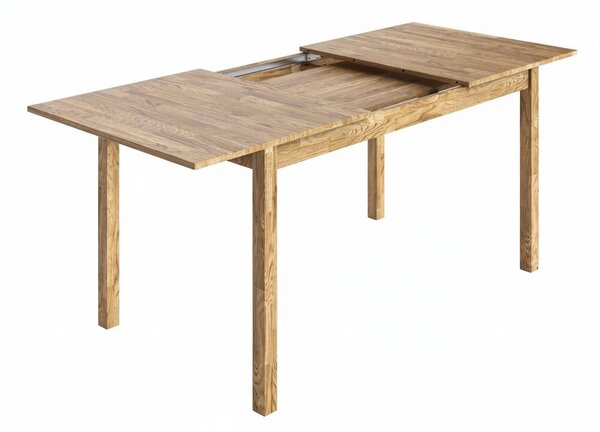 JEDÁLENSKÝ STÔL, čierna, farba duba, 160(200)/80/75 cm P & B - Stoly, Online Only