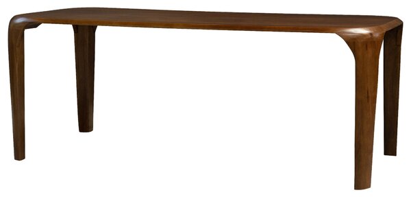JEDÁLENSKÝ STÔL, mangové drevo, farba vlašského orecha, 200/76/100 cm Livetastic - Stoly, Online Only