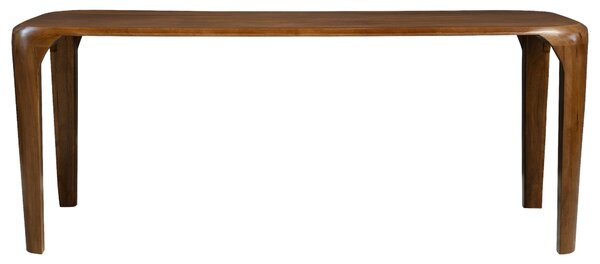 JEDÁLENSKÝ STÔL, mangové drevo, farba vlašského orecha, 200/76/100 cm Livetastic - Stoly, Online Only