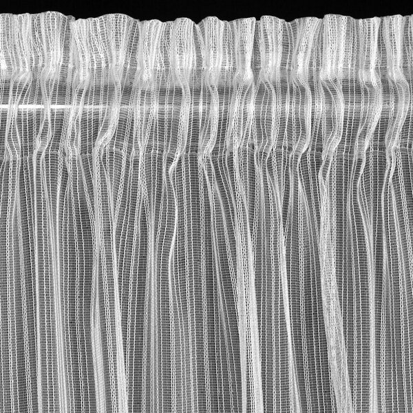 ZÁCLONA NA PÁSKE NOELIA 300X270 CM BIELA